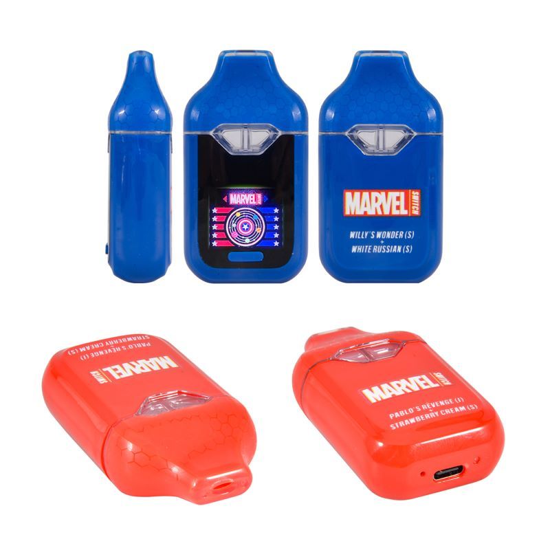 Marvel Switch 2g Dual Flavor Empty Disposable Vape with LED Screen